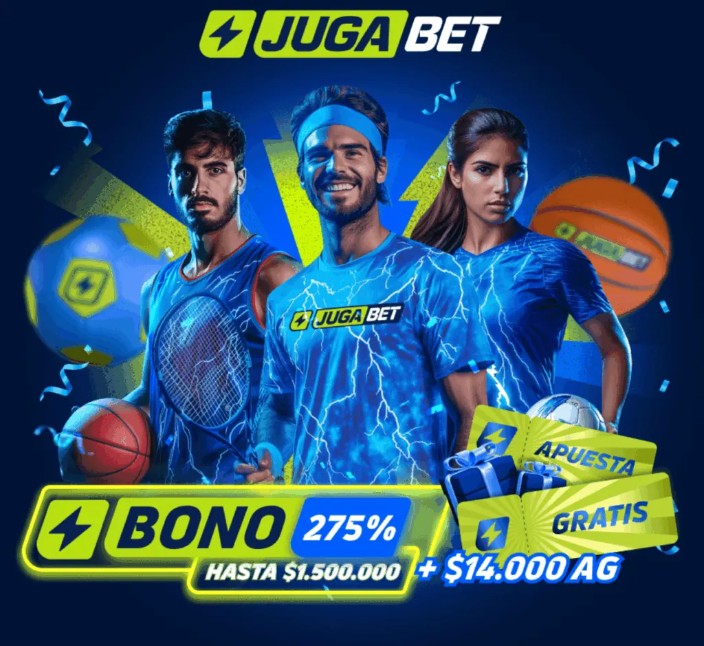 Banner JugaBet: bono de bienvenida para apuestas deportivas